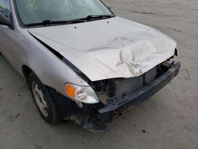 Photo 9 from auction – 2000 TOYOTA COROLLA VE with VIN 1NXBR12E2YZ303438
