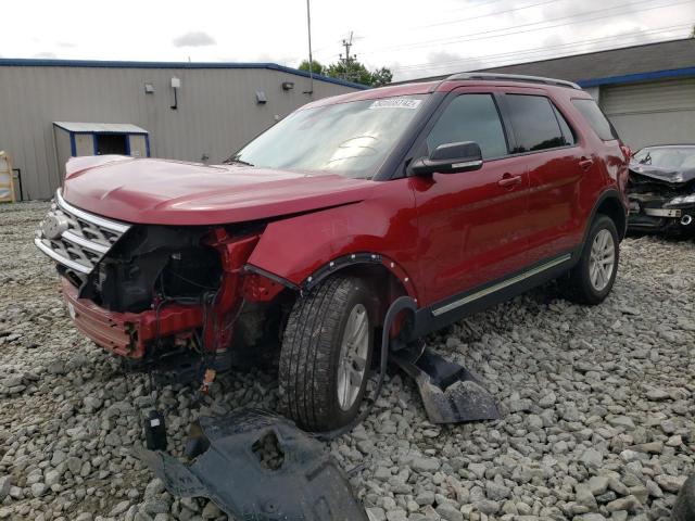 Photo 2 from auction – 2018 FORD EXPLORER X with VIN 1FM5K8D84JGB41463