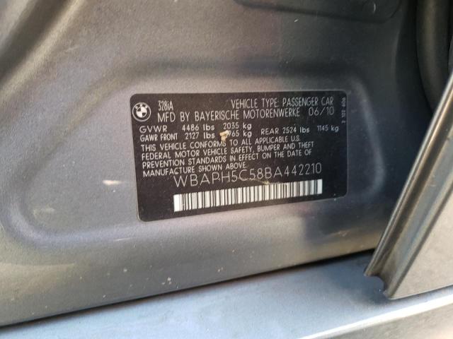 Photo 10 from auction – 2011 BMW 328 I SULE with VIN WBAPH5C58BA442210