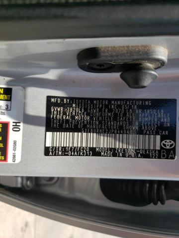 Photo 10 from auction – 2018 TOYOTA COROLLA L with VIN 5YFBURHE2JP844940