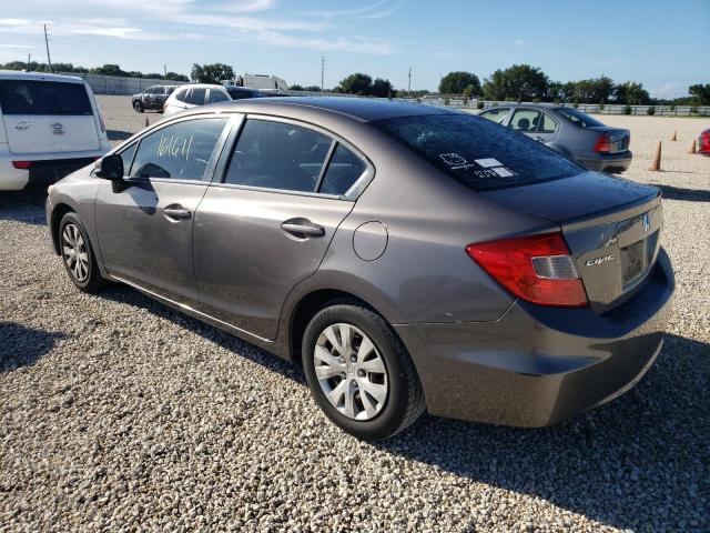 Photo 3 from auction – 2012 HONDA CIVIC LX with VIN 19XFB2F58CE094644