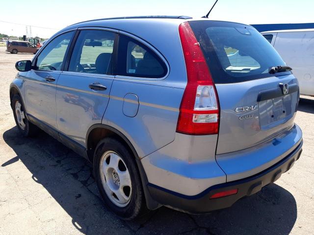 Photo 3 from auction – 2007 HONDA CR-V LX with VIN 5J6RE48367L010629