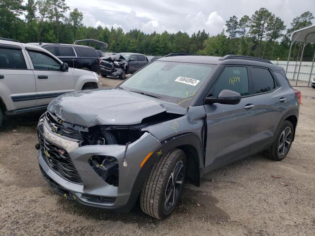 Photo 2 from auction – 2021 CHEVROLET TRAILBLAZE with VIN KL79MTSL8MB092714