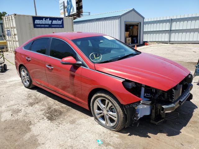 HYUNDAI SONATA SPO 2018 with VIN 5NPE34AF2JH656017 - Photo from auction