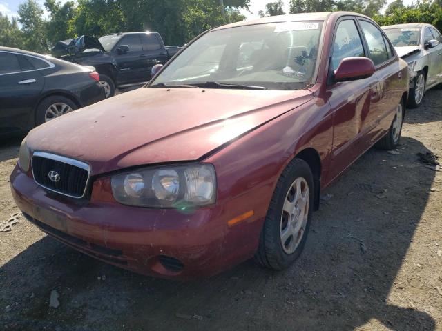 Photo 2 from auction – 2003 HYUNDAI ELANTRA with VIN KMHDN45D93U493496