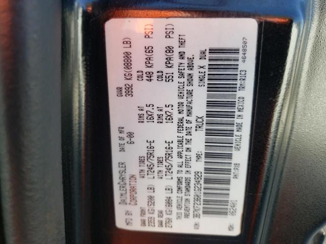 Photo 10 from auction – 2001 DODGE 150 CUS 4X with VIN 3B7KF23601G234929