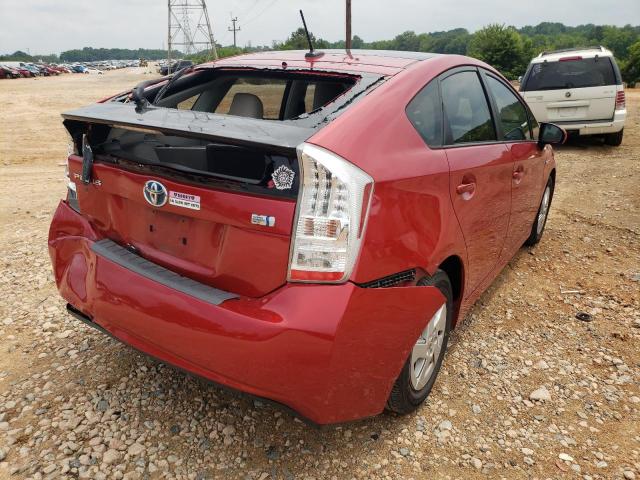 Photo 4 from auction – 2011 TOYOTA PRIUS with VIN JTDKN3DU0B0302626