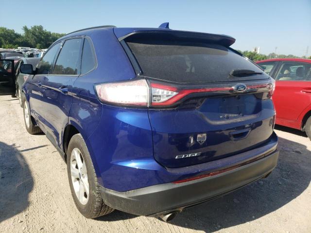 Photo 3 from auction – 2015 FORD EDGE SE with VIN 2FMPK3G81FBC26959