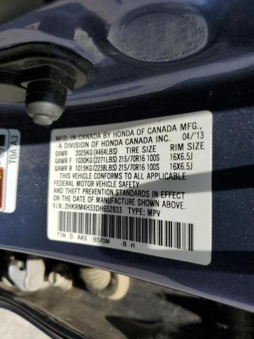 Photo 10 from auction – 2013 HONDA CR-V LX with VIN 2HKRM4H33DH652833