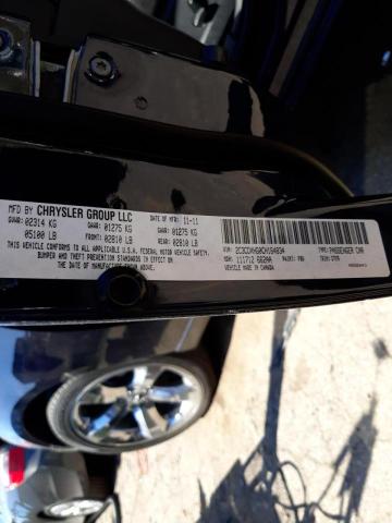Photo 10 from auction – 2012 DODGE CHARGER SX with VIN 2C3CDXHG0CH164834