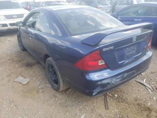 Photo 3 from auction – 2003 HONDA CIVIC LX with VIN 1HGEM22513L018543
