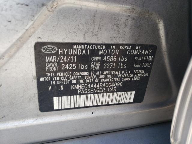 Photo 10 from auction – 2011 HYUNDAI SONATA HYB with VIN KMHEC4A44BA004096