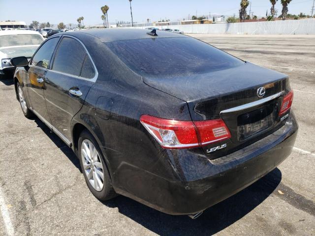 Photo 3 from auction – 2010 LEXUS ES 350 with VIN JTHBK1EG0A2388219