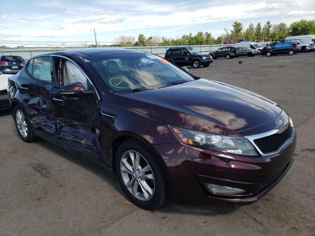 KIA OPTIMA EX 2013 with VIN 5XXGN4A75DG245125 - Photo from auction
