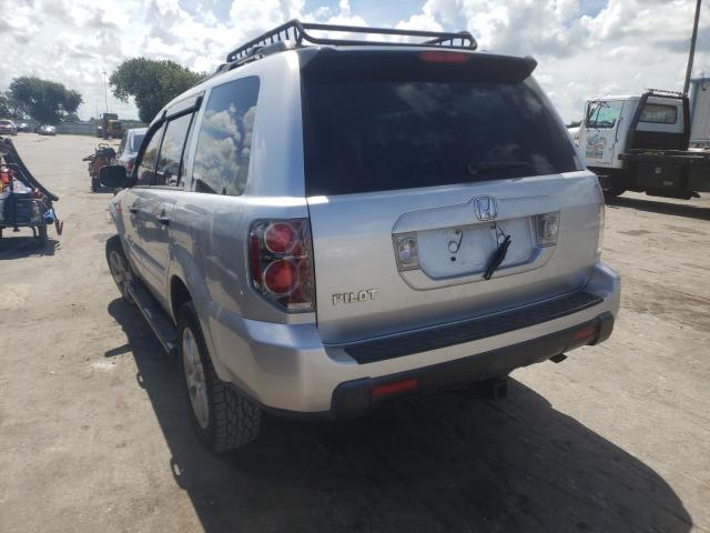 Photo 3 from auction – 2006 HONDA PILOT LX with VIN 5FNYF28156B050235