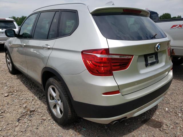 Photo 3 from auction – 2011 BMW X3 XDRIVE2 with VIN 5UXWX5C53BL708978