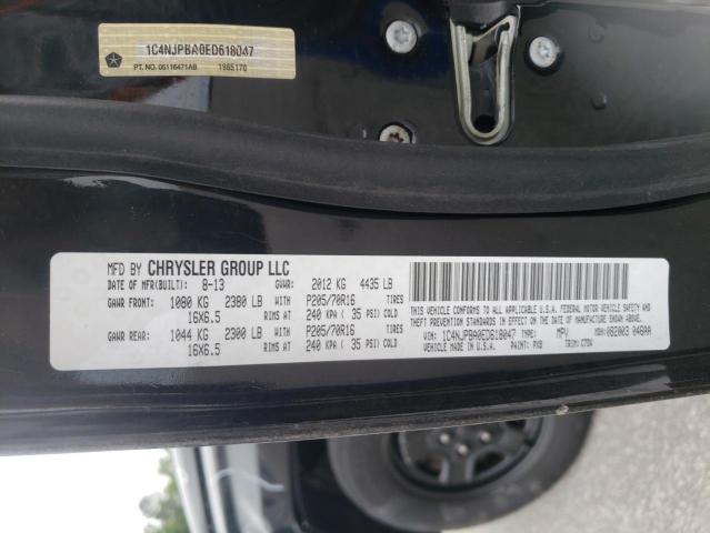 Photo 10 from auction – 2014 JEEP PATRIOT SP with VIN 1C4NJPBA0ED618047