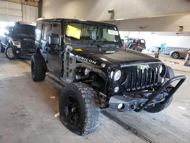 JEEP WRANGLER U 2014 with VIN 1C4BJWFGXEL135358 - Photo from auction