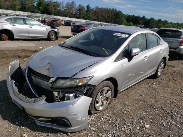 Photo 2 from auction – 2014 HONDA CIVIC LX with VIN 19XFB2F5XEE214088