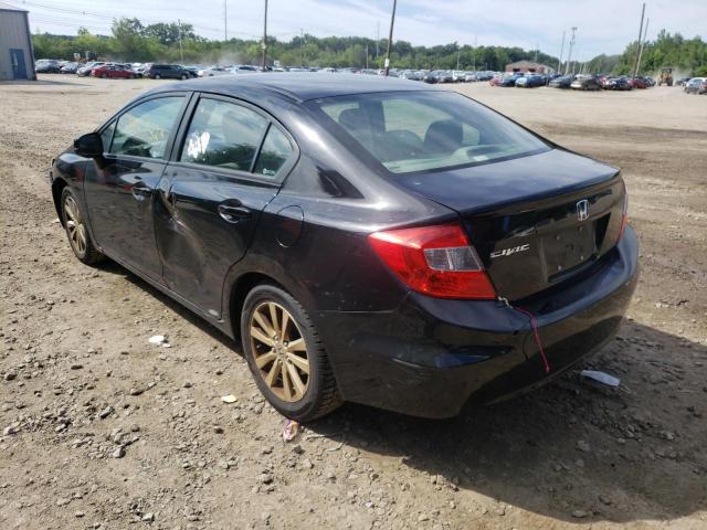 Photo 3 from auction – 2012 HONDA CIVIC EX with VIN 19XFB2F80CE045836