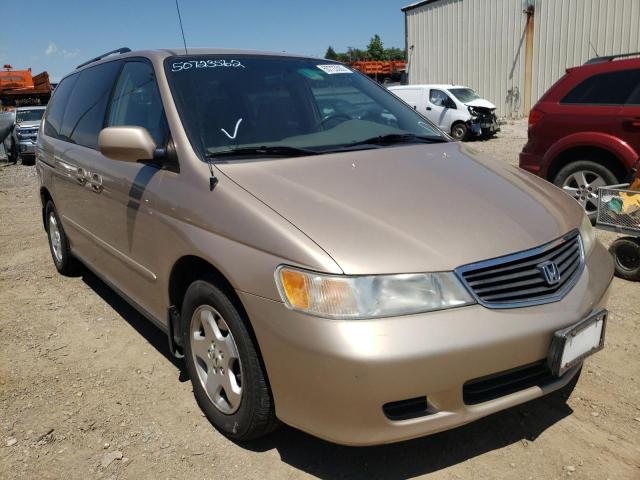 Photo 1 from auction – 2001 HONDA ODYSSEY with VIN 2HKRL18661H552460