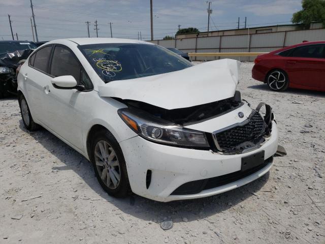 KIA FORTE LX 2017 with VIN 3KPFL4A76HE022317 - Photo from auction