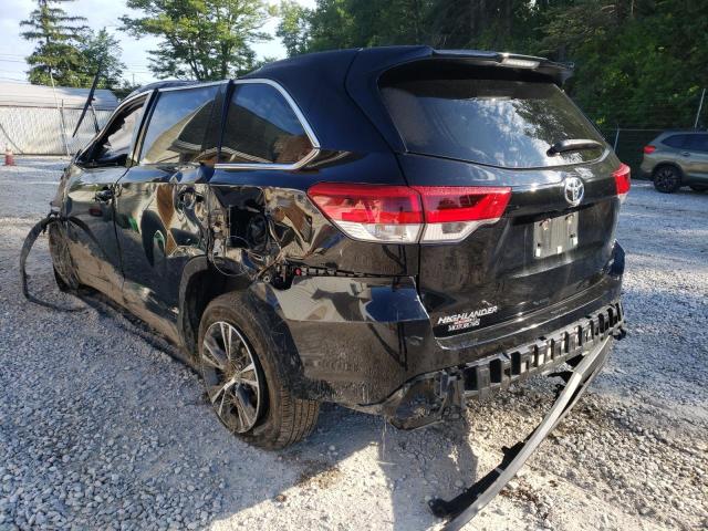 Photo 3 from auction – 2019 TOYOTA HIGHLANDER with VIN 5TDBZRFH2KS702868