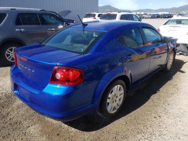 Photo 4 from auction – 2014 DODGE AVENGER SE with VIN 1C3CDZAB5EN116282
