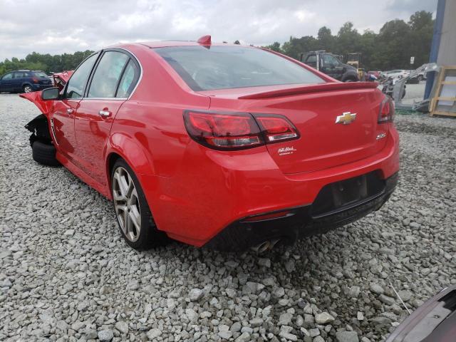 Photo 3 from auction – 2016 CHEVROLET SS with VIN 6G3F15RW9GL214301