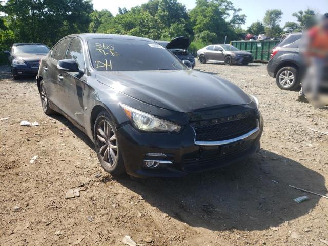 INFINITI Q50 BASE 2015 with VIN JN1BV7AR4FM399810 - Photo from auction