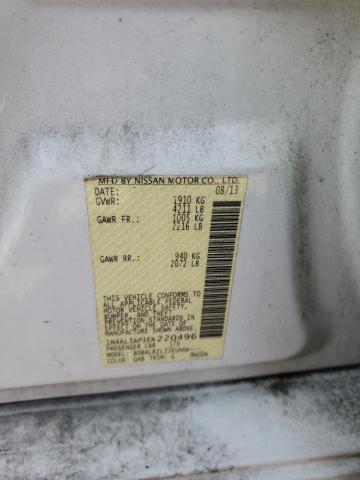 Photo 10 from auction – 2014 NISSAN ALTIMA 2.5 with VIN 1N4AL3AP1EN220496