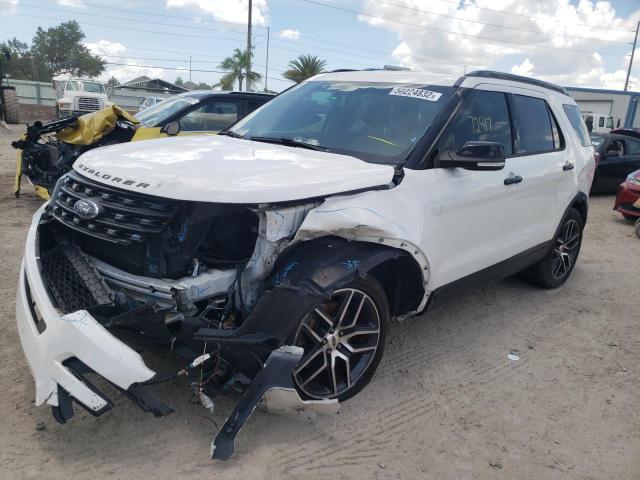 Photo 2 from auction – 2016 FORD EXPLORER S with VIN 1FM5K8GT3GGC99074