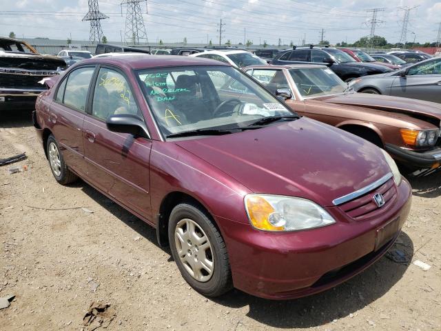 Photo 1 from auction – 2002 HONDA CIVIC LX with VIN 1HGES16692L034068