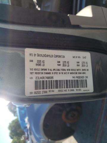 Photo 10 from auction – 2007 CHRYSLER 300 with VIN 2C3LA43R17H889395