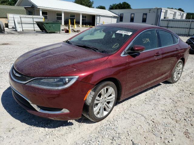 Photo 2 from auction – 2015 CHRYSLER 200 LIMITE with VIN 1C3CCCAB2FN558759