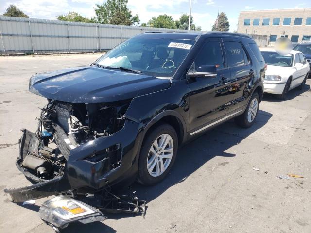 Photo 2 from auction – 2018 FORD EXPLORER X with VIN 1FM5K8D86JGB31002
