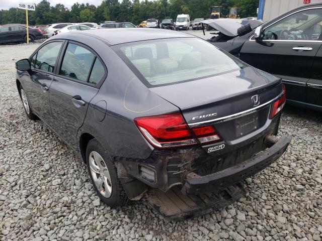 Photo 3 from auction – 2013 HONDA CIVIC LX with VIN 2HGFB2F54DH300632