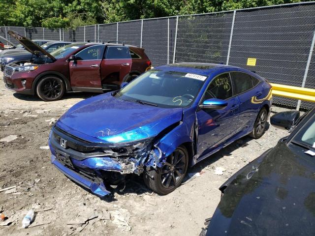 Photo 2 from auction – 2019 HONDA CIVIC EX with VIN 19XFC1F36KE201744