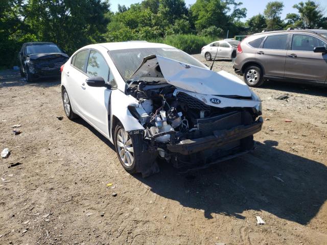 KIA FORTE LX 2014 with VIN KNAFX4A6XE5136465 - Photo from auction