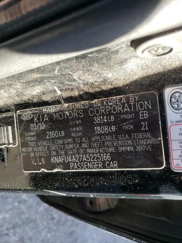Photo 10 from auction – 2010 KIA FORTE EX with VIN KNAFU4A27A5225166