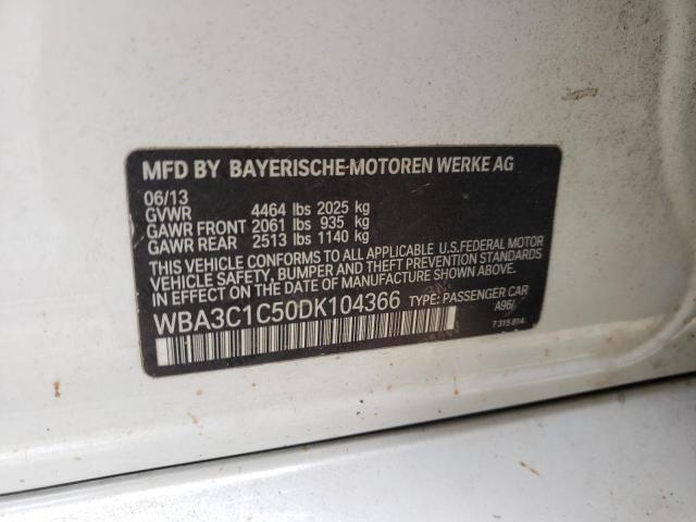 Photo 10 from auction – 2013 BMW 328 I SULE with VIN WBA3C1C50DK104366