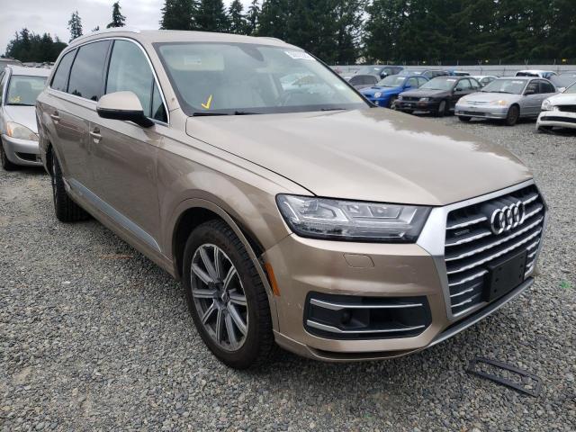 AUDI Q7 PREMIUM 2018 with VIN WA1LAAF75JD039370 - Photo from auction