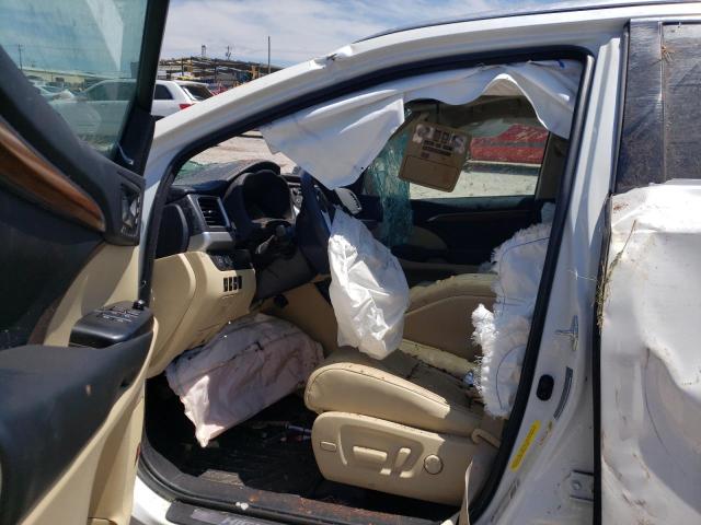 Photo 5 from auction – 2018 TOYOTA HIGHLANDER with VIN 5TDDZRFH1JS842532