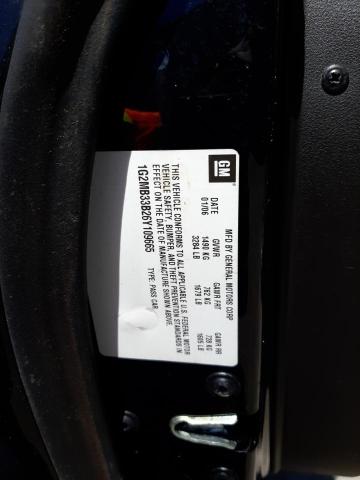 Photo 10 from auction – 2006 PONTIAC SOLSTICE with VIN 1G2MB33B26Y109665