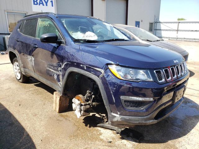 JEEP COMPASS SP 2018 with VIN 3C4NJCAB8JT410828 - Photo from auction