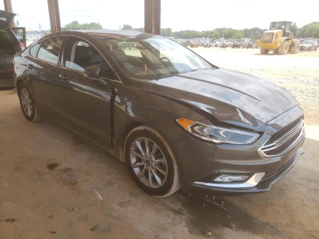 FORD FUSION SE 2017 with VIN 3FA6P0HDXHR122587 - Photo from auction