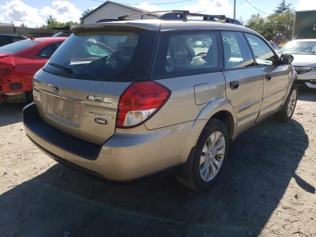 Photo 4 from auction – 2008 SUBARU OUTBACK with VIN 4S4BP61C887317989