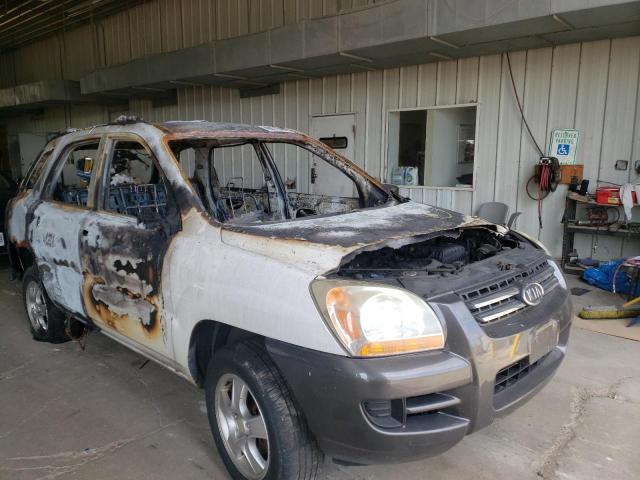 KIA SPORTAGE L 2007 with VIN KNDJF724977382252 - Photo from auction