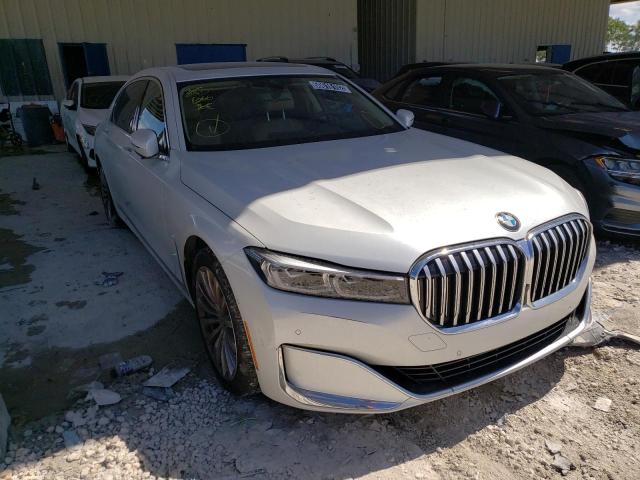BMW 740 I 2022 with VIN WBA7T2C07NCH70389 - Photo from auction