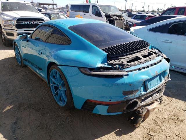 Photo 3 from auction – 2021 PORSCHE 911 CARRER with VIN WP0AA2A96MS205214